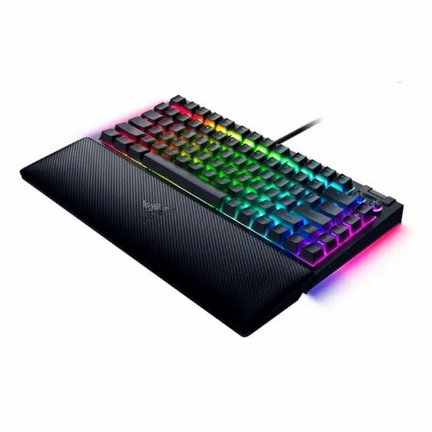 TECLADO MECANICO RAZER BLACKWIDOW V4 SWITCH YELLOW INGLES RZ03-04691900-R3U1 - Imagen 1