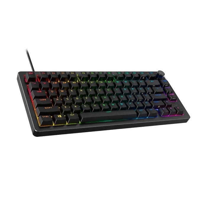 TECLADO HP HYPERX ALLOY RISE 75% RGB 7G7A4AA - Imagen 1