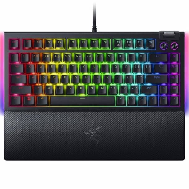 TECLADO GAMER RAZER BLACKWIDOW V4 75% INGLES RZ03-05000200-R3U1 - Imagen 1