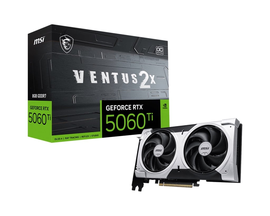 VGA MSI GeForce RTX 5060 Ti 8G VENTUS 2X OC PLUS (8868)