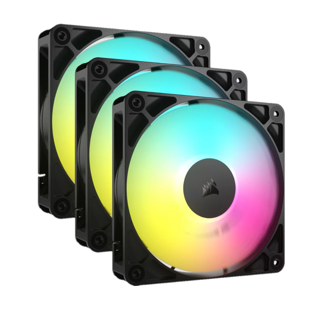 KIT 3 FAN COOLER 120MM CORSAIR RS120 ARGB CO-9050181-WW
