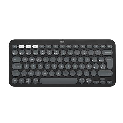 TECLADO INAL LOGITECH Pebble Keys 2 K380s-TONAL GRAPHITE