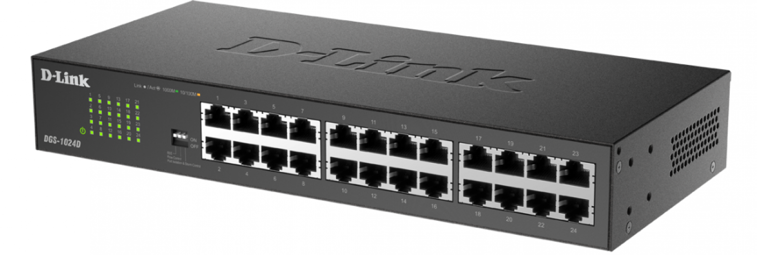 D-LINK Conectividad DGS-1024D - imagen 2