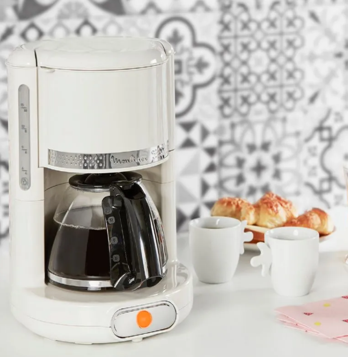 Cafetera Moulinex Soleil - 1.25L Antigoteo (Fg381A10)