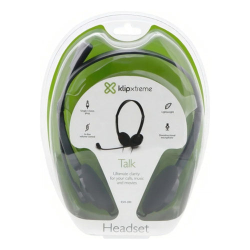 AURICULARES KLIPXTREME SEKUAL PARA PC C/MICROFONO