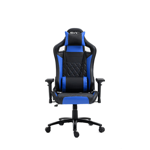 SILLA GAMER SYX CH-451 BL AZUL NEGRO