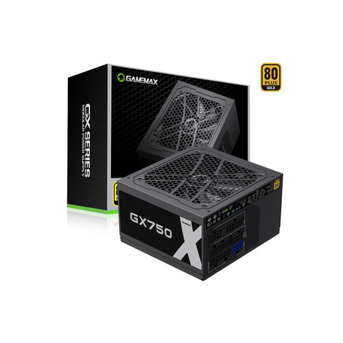 FUENTE 750W GAMEMAX 80 PLUS GOLD GX-750 M