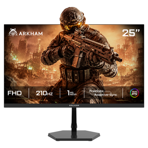 MONITOR 25 ARKHAM 210HZ FAST IPS FHD 1MS HDMI/DP