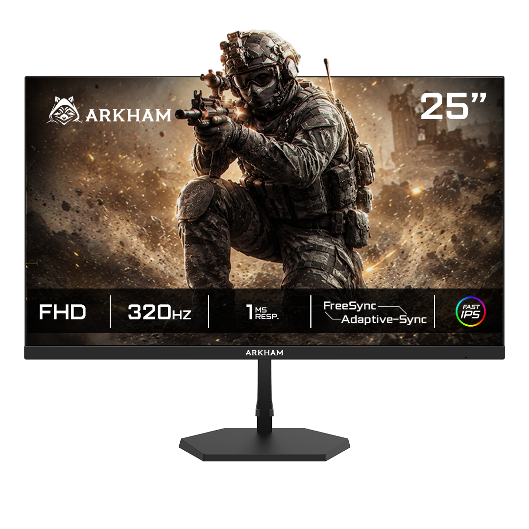MONITOR 25 ARKHAM 320HZ FAST IPS FHD 1MS HDMI/DP