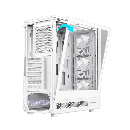 GAB GAMEMAX STORM 2 AW BLANCO 6*FAN ARGB ATX