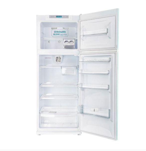 Heladera C/ Freezer Columbia Chd41D/9 No Frost - Blanco, 413 Lts