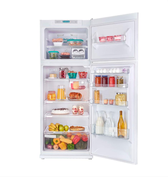 Heladera C/ Freezer Columbia Chd41D/9 No Frost - Blanco, 413 Lts