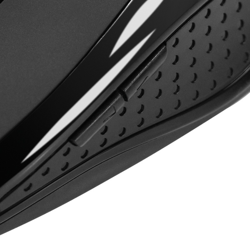 Mouse Klipxtreme Wireless Klever 6 Botones 1600Dpi (Kmw-340Bk)