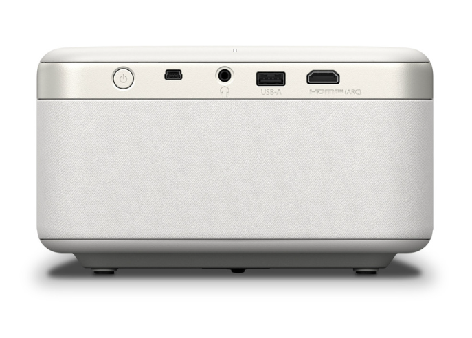 Proyector Epson Portatil Smart Full Hd Google Tv Parlantes Doldy Ef-21W Blanco Diamante (V11Hb35020)