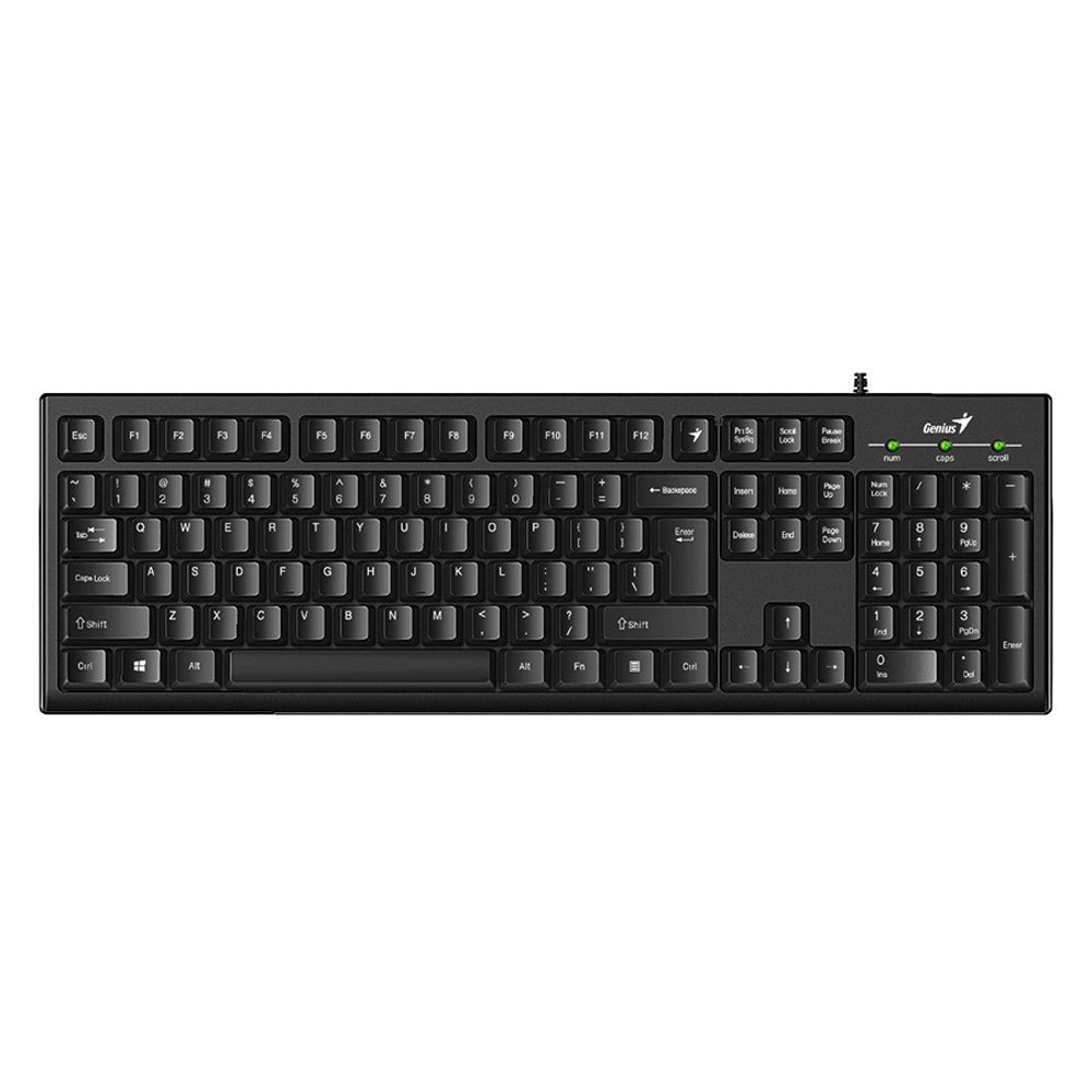 Teclado Genius Smart KB-100 Black USB (5574)