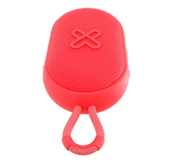 Parlante Klipxtreme Groovesplash  Portatil Stereo  True Wireles 12Hs - 6W - Ipx7 Red (Kbs-030Rd)
