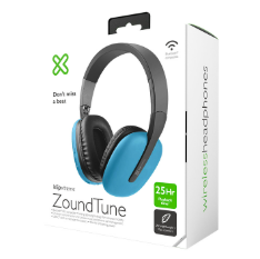 Auricular Klipextreme Zoundtune On-Ear-Bt- Mic -25Hs Azul (Kwh-010Bl)