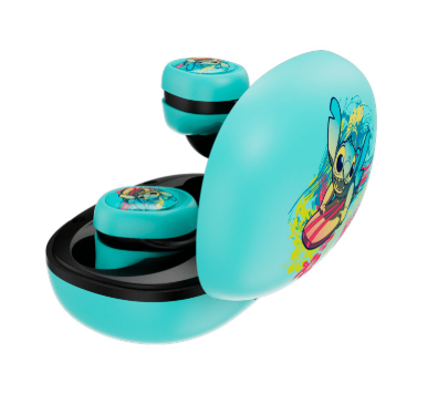 Auricular Xtech In-Ear (Tws)  Con Mic Edicion Stitch Celeste (Xht-D701St-Bl)