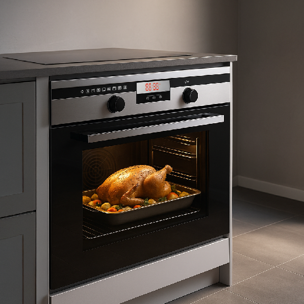 Horno Electrico Empotrable Coppens Bf-6A29E7E5, 60Cm, Perillas Push-&-Pull Touch Timer (Heecope7E5)
