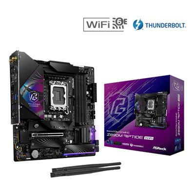MOTHER ASROCK Z890M RIPTIDE WIFI LGA1851 DDR5