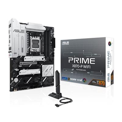MOTHER ASUS PRIME X870-P WIFI 7 BT5.4 AM5 DDR5 Ryzen serie 7000/9000