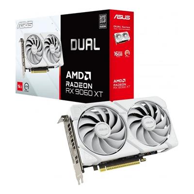 VGA ASUS Radeon DUAL-RX9060XT-O16G-WHITE