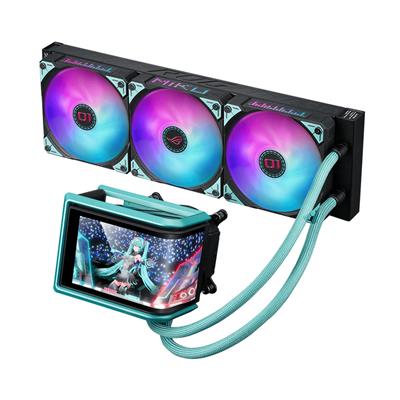 WATER COOLER ASUS ROG RYUO IV 360 ARGB MIKU