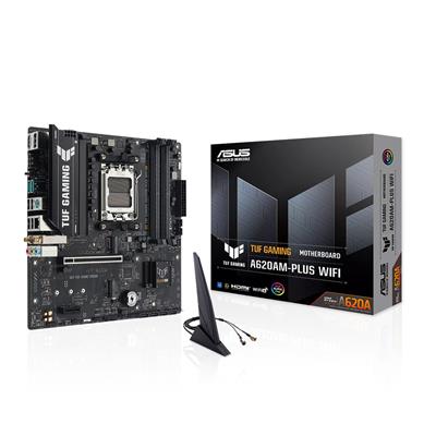 MOTHER ASUS TUF GAMING A620AM-PLUS WIFI AM5 DDR5 p/Ryzen 7000