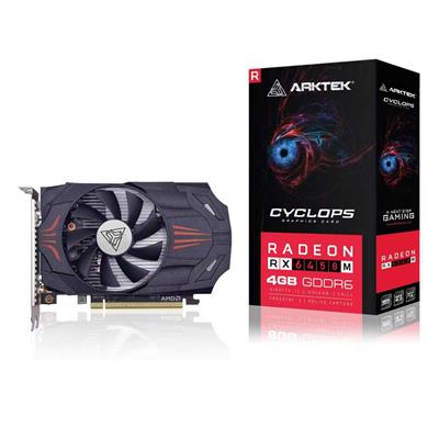 VGA ARKTEK RADEON RX6450M DDR6 4GB 64 BIT SINGLE FAN AKR6450MD6S4GH1