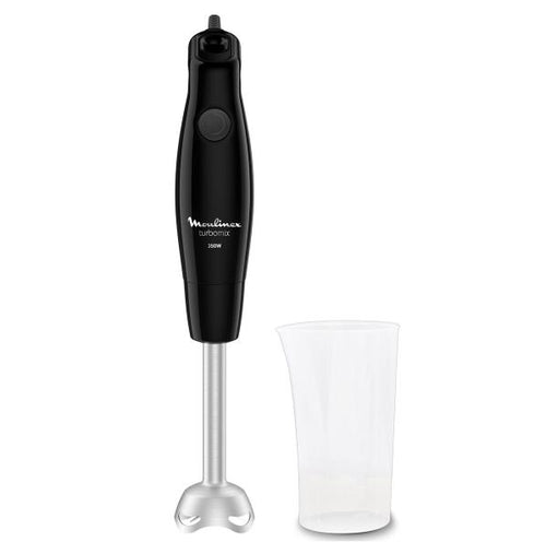 Licuadora de Mano Moulinex Turbomix - 350W, Pie A. Inox, Vaso Medidor (Dd1218Ar)