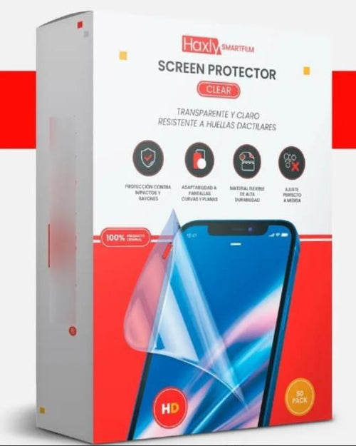 Protector Film Haxly Clear Aaa X50 (6267) (Sku:Hx-F0016-50)