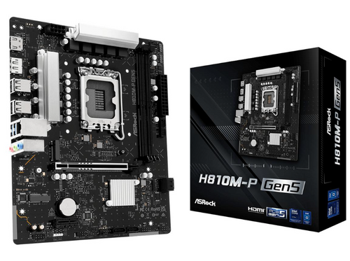 Mb Intel (1851) Asrock H810M-P Gen5 (Mb-H810M-P Gen5)
