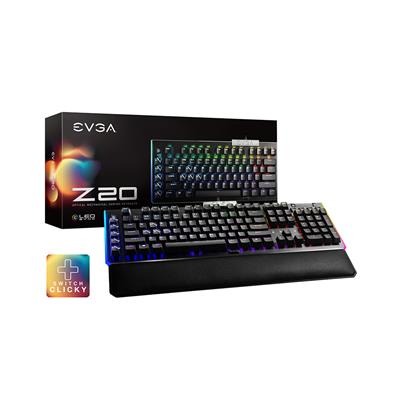 TECLADO GAMING EVGA Z20 RGB SW MEC 812-W1-20SP-K2