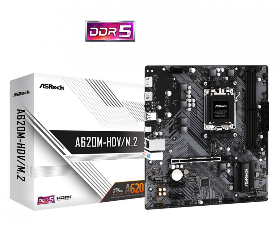 MOTHER ASROCK (AM5) A620M-HDV/M.2 - imagen 2
