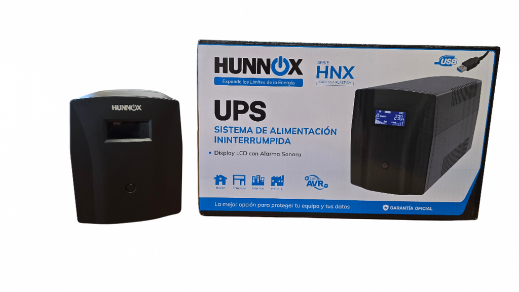 HUNNOX UPS y estabilizadores HUNNOX-1500VA LCD - imagen 2