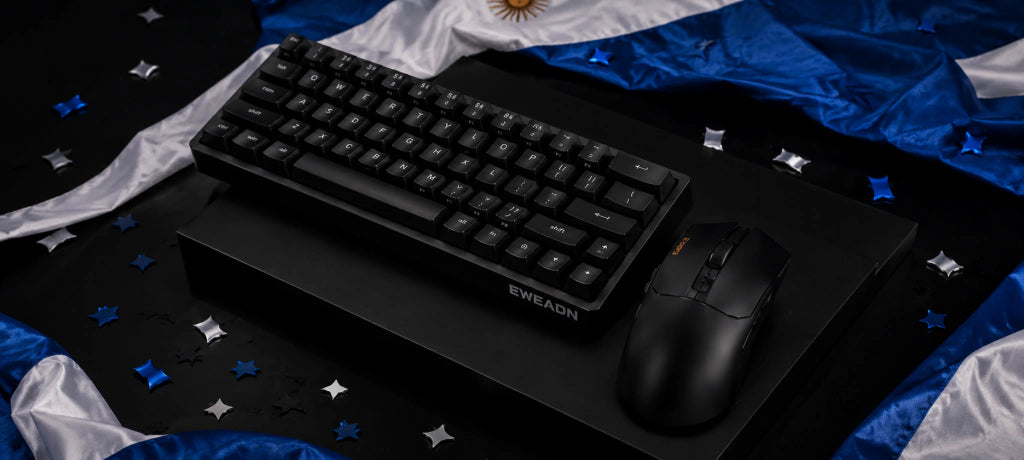 Combo "Mariscal de Campo": Teclado Mecánico DK63 + Mouse Gamer S9