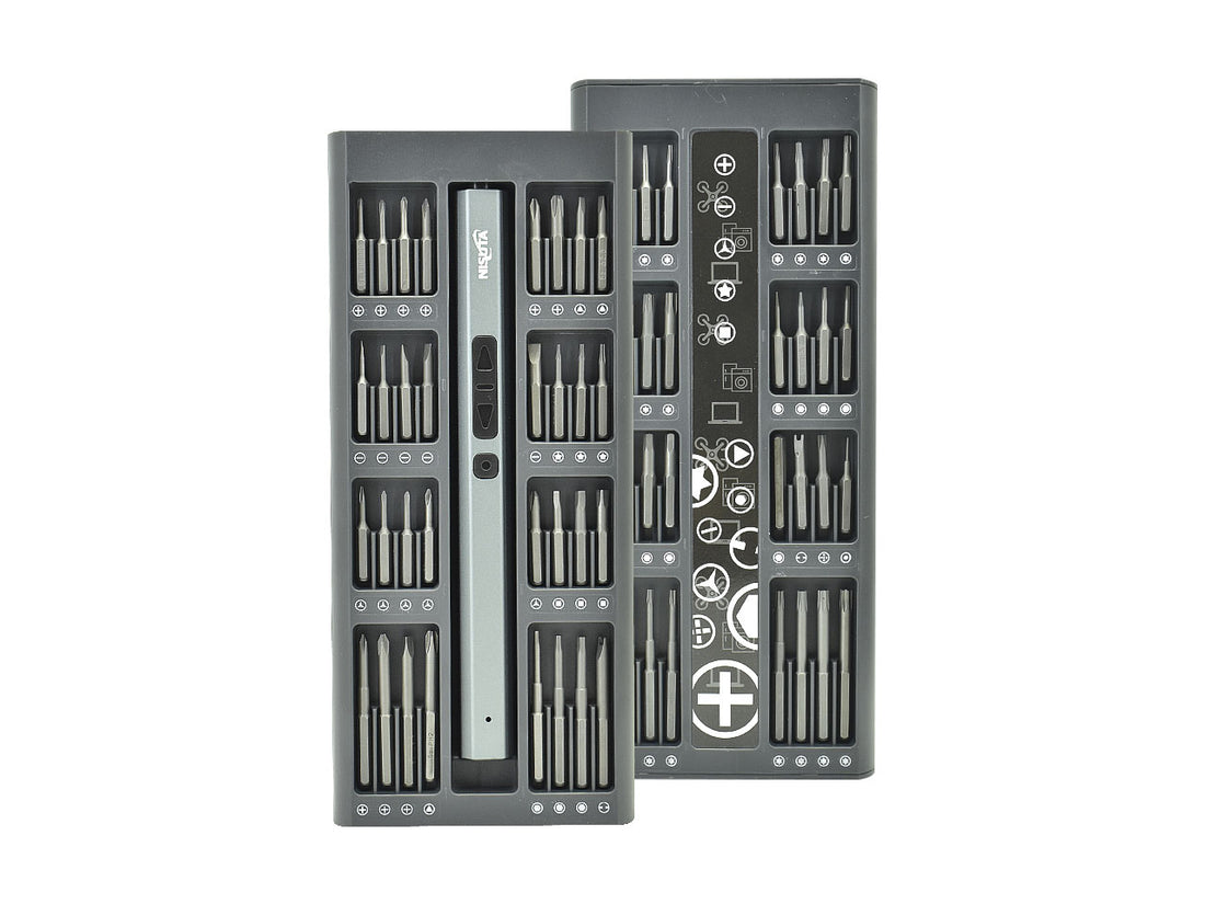 Kit de destornillador electrico de 82 piezas