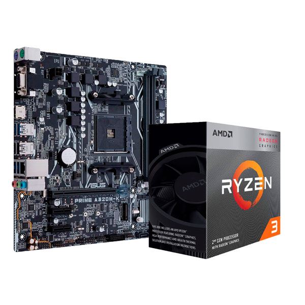 COMBO ACTUALIZACION AMD RYZEN 3 3200G+A520M