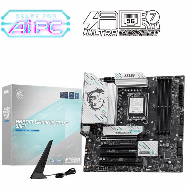 MOTHER MSI B860M GAMING PLUS WIFI DDR5 S1851