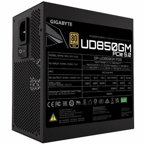 FUENTE 850W GIGABYTE GP-UD850GM PG5 80 PLUS GOLD