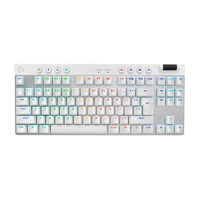 Teclado Logitech PRO X TKL White Lightspeed 920-012143