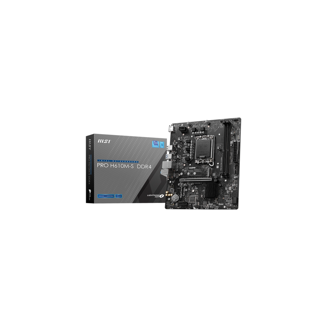 Motherboard MSI PRO H610M-S LGA1700 DDR4