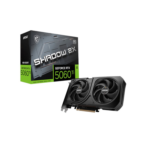MSI GEFORCE RTX 5060 Ti SHADOW 2X PLUS 8G OC