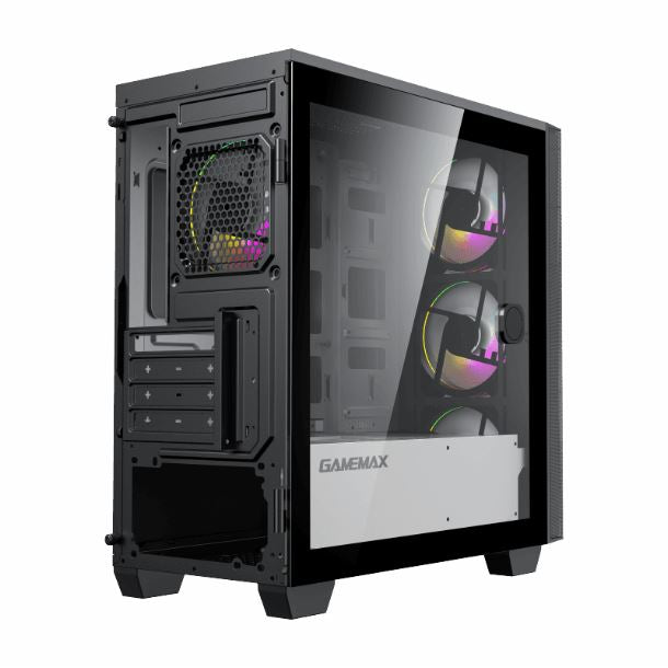 GABINETE GAMEMAX AERO MINI TG 4FAN ARGB