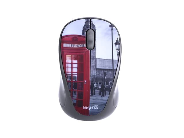 Mouse inalámbrico 3D USB 1200DPI de diseño
