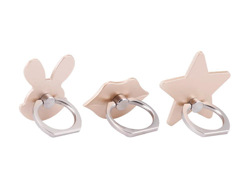 Anillo de metal para celular diseños variados