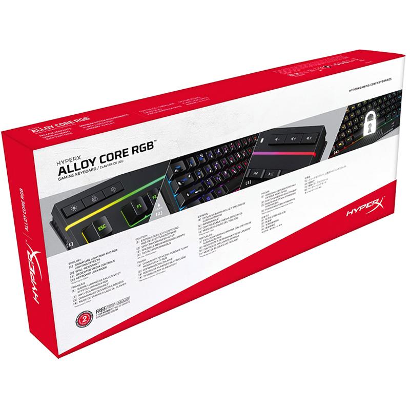 Teclado Kingston HyperX Alloy Core RGB