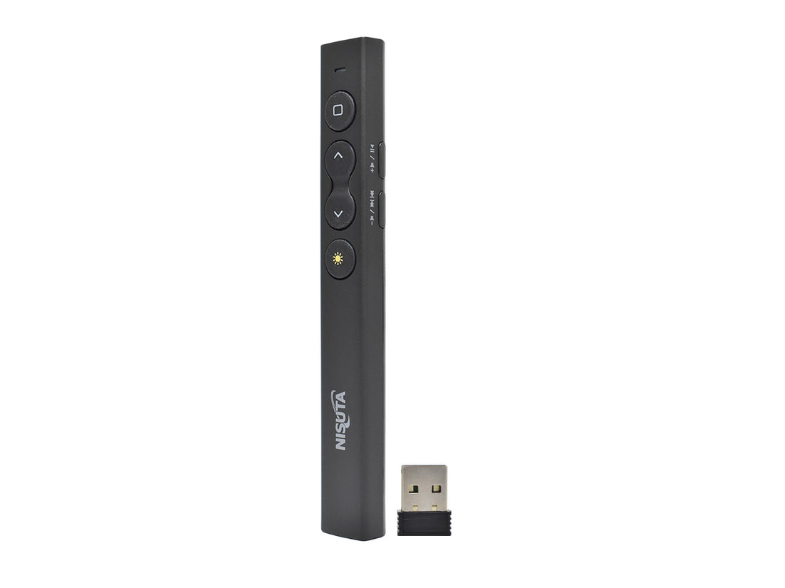 Presentador wireless USB con puntero laser