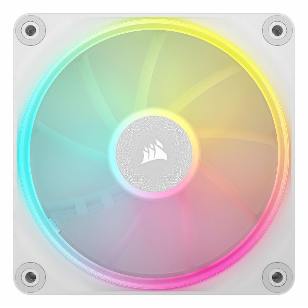 KIT 3 FAN COOLER 120MM CORSAIR ICUE LINK LX120 RGB WHITE CO-9051030-WW