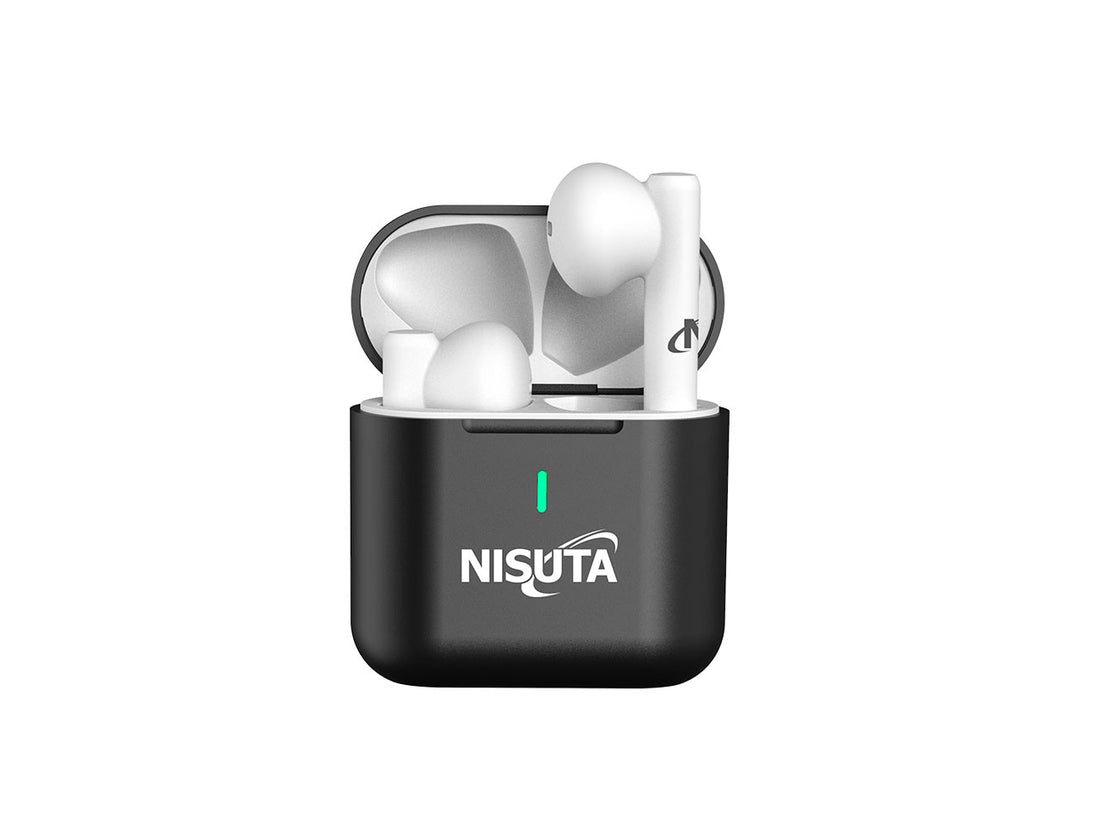 Auricular Bluetooth Earbuds con cajita recargable